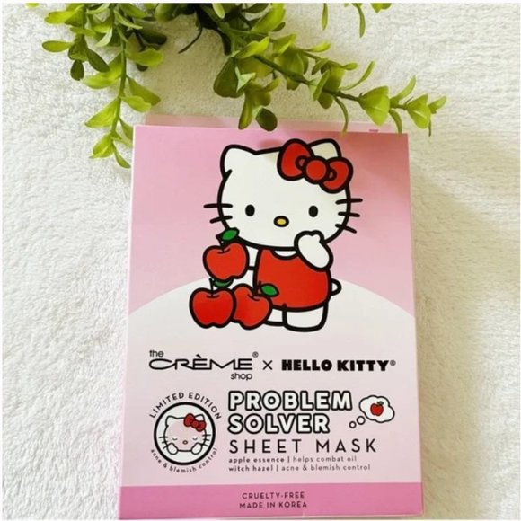 The Crème Shop x Hello Kitty ‘Problem Solver’ Sheet Masks Limited Edition 3 Pack - Picture 2 of 7
